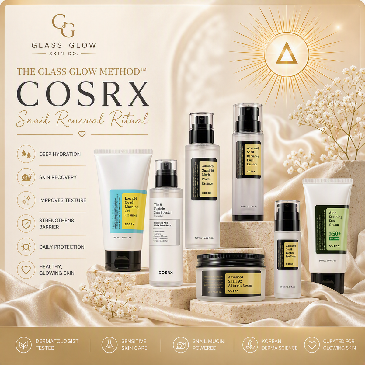 The Glass Glow Method™ | COSRX Snail Renewal Ritual